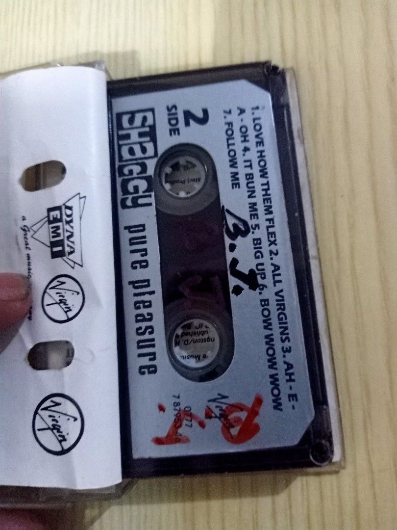 Shaggy cassette tape (Category: Portable Music Players) located in Las Pinas. Submitted by the_recycle_shop (Listing ID 1400336090, Image 3). Description: Good working condition.