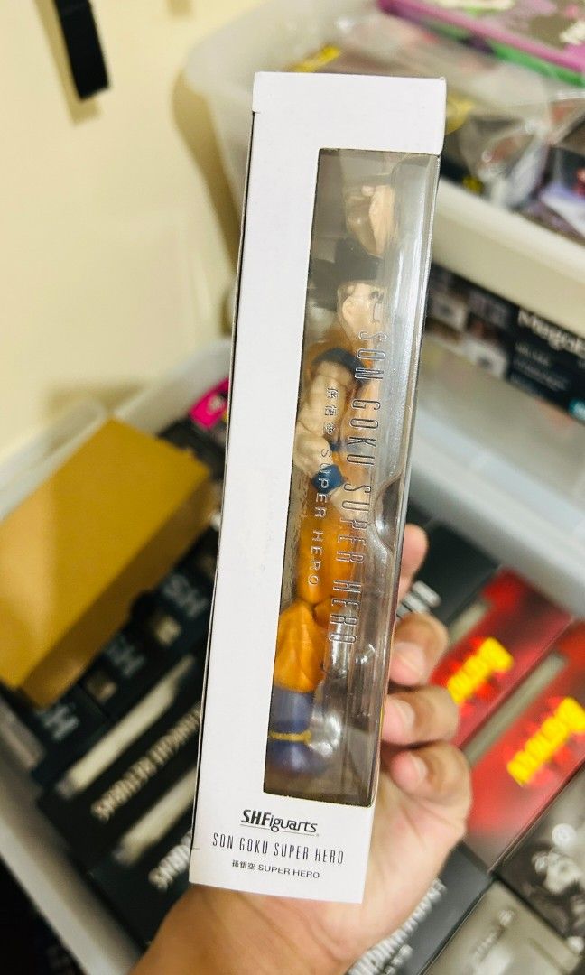Shf Dragonball Super Superhero Goku (Category: Figurines & Statues) located in Mandaluyong City. Submitted by alyasbatman (Listing ID 1400386787, Image 3). Description: SH Figuarts Dragonball Super Superhero Goku ✅️Price: P1900.00 ✅️Condition: MISB RFS: Decluterring / Streamlining Collection ❗️❗️METRO MANILA SHIPPING ONLY❗️❗️ ✅️Shipping via Grab/Lalamove, shouldered by Buyer. ✅️MOP - Gcash/BPI/Metrobank ✅️Location: Mandaluyong Crossposted.