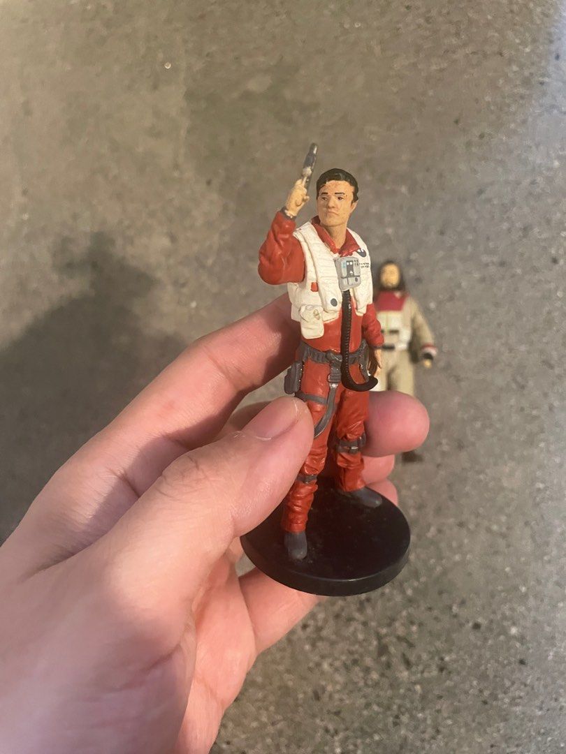 Star Wars Action Figures (Set of 2) (Category: Figurines & Statues) located in Quezon City. Submitted by notrerium (Listing ID 1400367405, Image 2). Description: Star Wars Action Figures (Set of 2) Baze Malbus (Rogue One) Poe Dameron (The Last Jedi) WYSIWYG MOP: GCash MOD: Flash/Lalamove/Grab (Every Thursday - Saturday Shipping) Location: Quezon City.