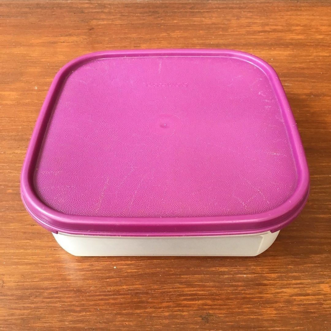 TUPPERWARE MODULAR MATE SQUARE 1.2L | tempat snack makanan minuman ...