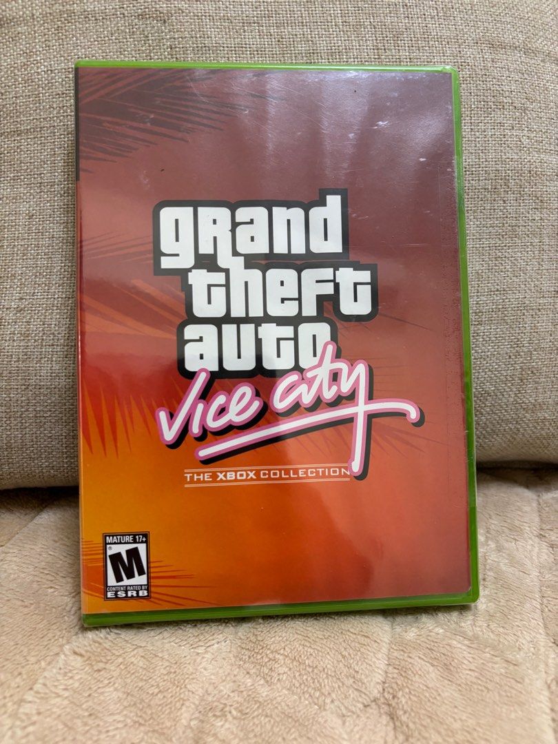 XBOX GTA Vice City SEALED (Category: Xbox) located in Antipolo. Submitted by qwerty2301 (Listing ID 1400276965, Image 1). Description: Rare brand new sealed. ₱2,500 - GTA Vice City Gcash/BPI/Cash QC/Antipolo Pick up.