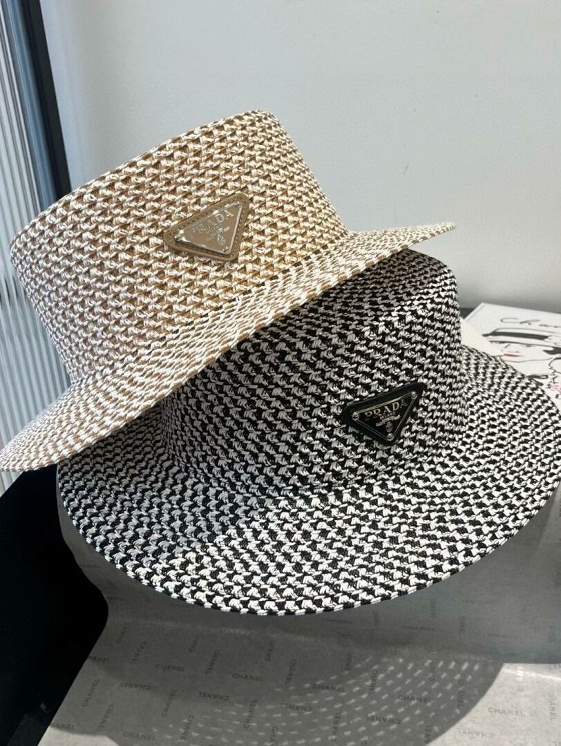 💕Authentic PRADA hat (Category: Caps & Hats) located in Singapore. Submitted by fashion.luxe (Listing ID 1400436331, Image 2). Description: ✨ Estimated delivery time: about 10 days. Sorry for the urgent order. ✨ Products are continuously updated..