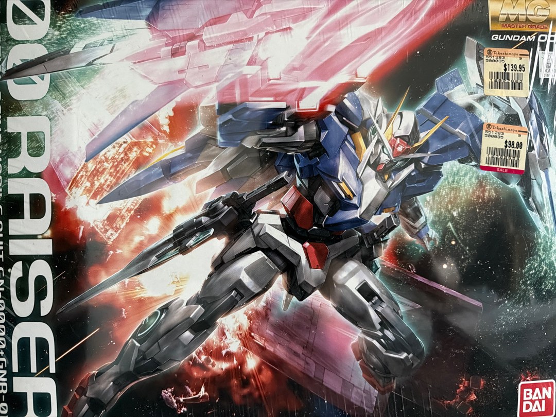 Bandai MG 00 Raiser Gundam 00 Model Kit (Sealed), Hobbies & Toys, Toys ...