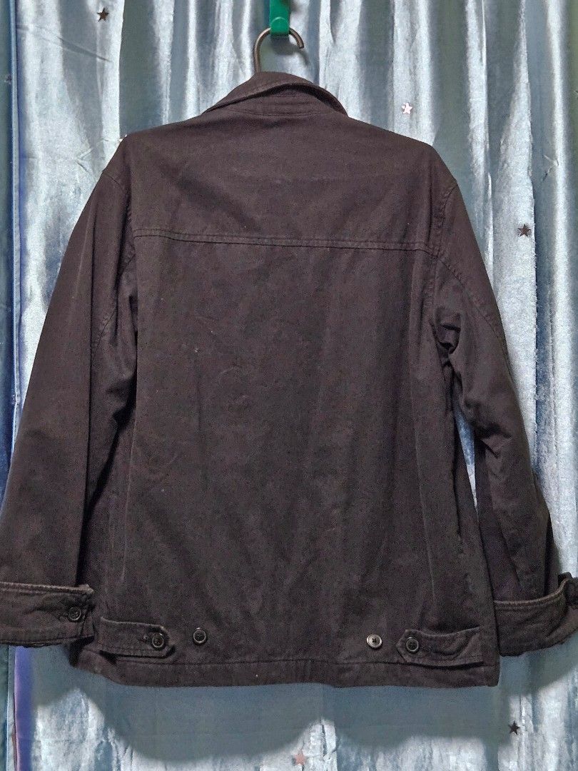 Beverly Hills Polo Club Jacket - Small (Category: Coats, Jackets and Outerwear) located in Candon. Submitted by itssummer08 (Listing ID 1400414535, Image 2). Description: - Beverly Hills Polo Club black jacket - Size: Small - Features: - Plaid lining - Zipper closure ( Smooth ) - Embroidered logo - Buttoned sleeves - Condition: Excellent not fade. Color nya tlga yang faded black. Personal bought and used only during meetings. around thrice lang. 