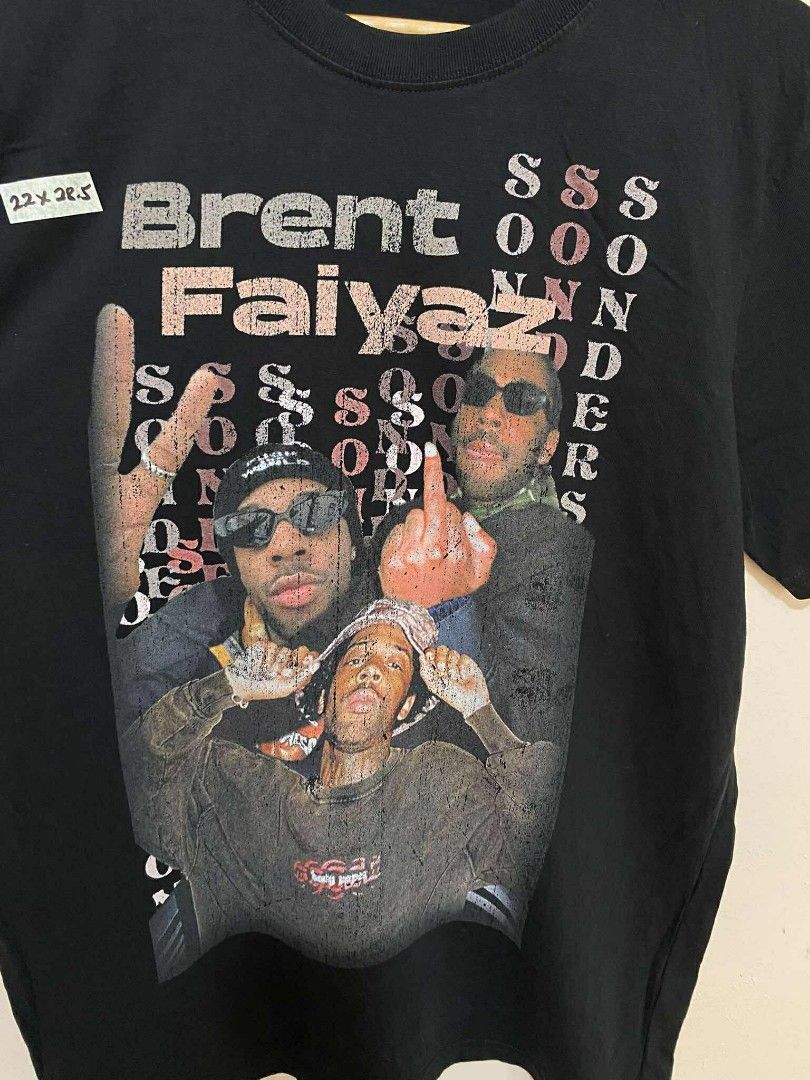Brent Faiyaz Graphic Tee (Category: Tshirts & Polo Shirts ) located in Trece Martires City. Submitted by xanders_thrift (Listing ID 1400480574, Image 2). Description: 22x28.5 Large on tag 10/10 Condition Good as new 500+sf Dm📩.