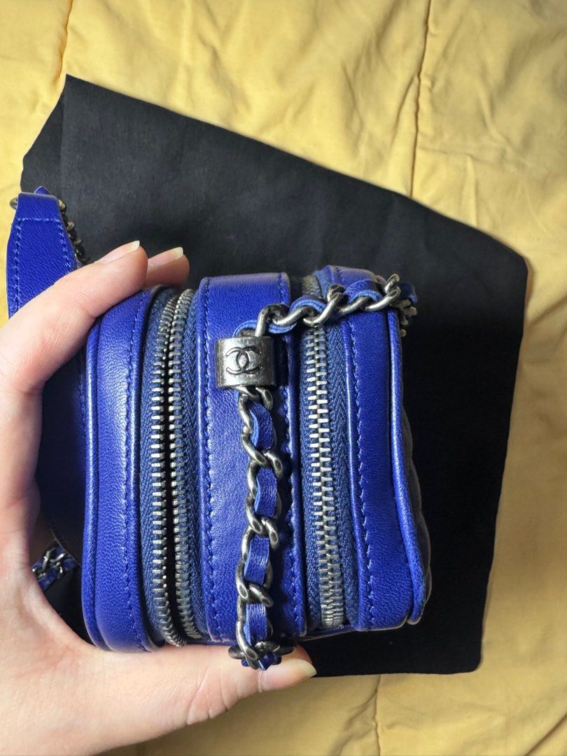 SALE Chanel camera bag small (Category: Luxury Bags & Wallets) located in Quezon City. Submitted by luxebagsph2020 (Listing ID 1400474880, Image 3). Description: 100% authentic with Card and dustbag .