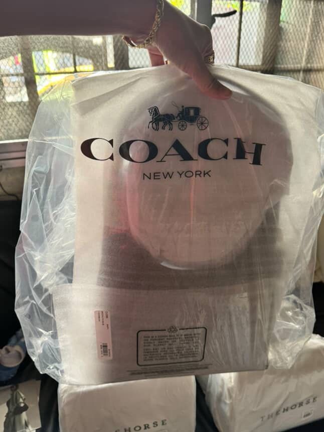 Coach Brookly 28 in Maple (Category: Luxury Bags & Wallets) located in Makati City. Submitted by krsst (Listing ID 1400505831, Image 2). Description: ✨Brand new unused ✨Available for same day delivery within metro manila Rfs: too small for me, need funds to buy a bigger bag 📍poblacion, makati .