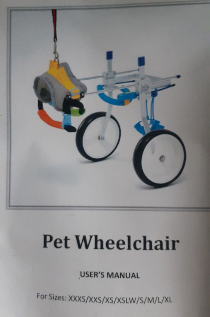 Dog Wheelchair (Category: Homes & Other Pet Accessories) located in Malabon City. Submitted by jaes09 (Listing ID 1373129334, Image 3). Description: Small Dog Hind Leg Wheel Chair P800+shipping For Small Dog Breed like Shih Tzu etc PM or message 9087853598.