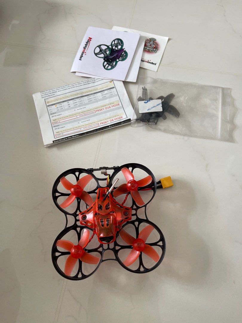 Eachine Trashcan 75mm FPV Drone, Photography, Drones on Carousell