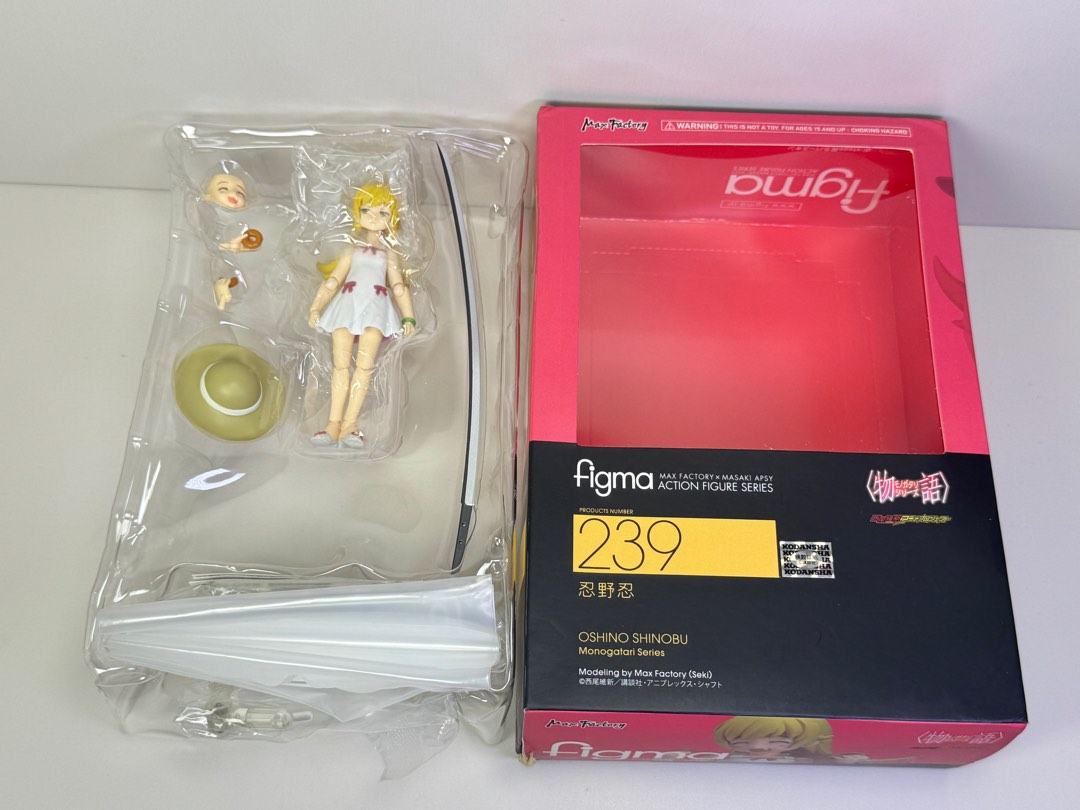 Figma 239 忍野忍 [請先看時間地點], 興趣及遊戲, 玩具 & 遊戲類 - Carousell
