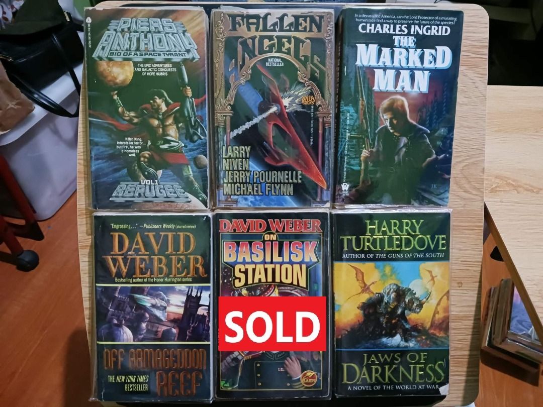 BUNDLE SALE: Science Fiction Books (Category: Storybooks) located in Antipolo. Submitted by letmesumup (Listing ID 1372929665, Image 3). Description: BUNDLE SALE: Science Fiction Books GET A 20% DISCOUNT WHEN YOU BUY AT LEAST THREE BOOKS!!! Mode of Payment: Gcash, BDO Mode of Delivery: J&T Express, Grab, Lalamove (only within Metro Manila area) NOTE: Deliveries will be made during weekends, but feel free to DM me any day of the week. Excession (C