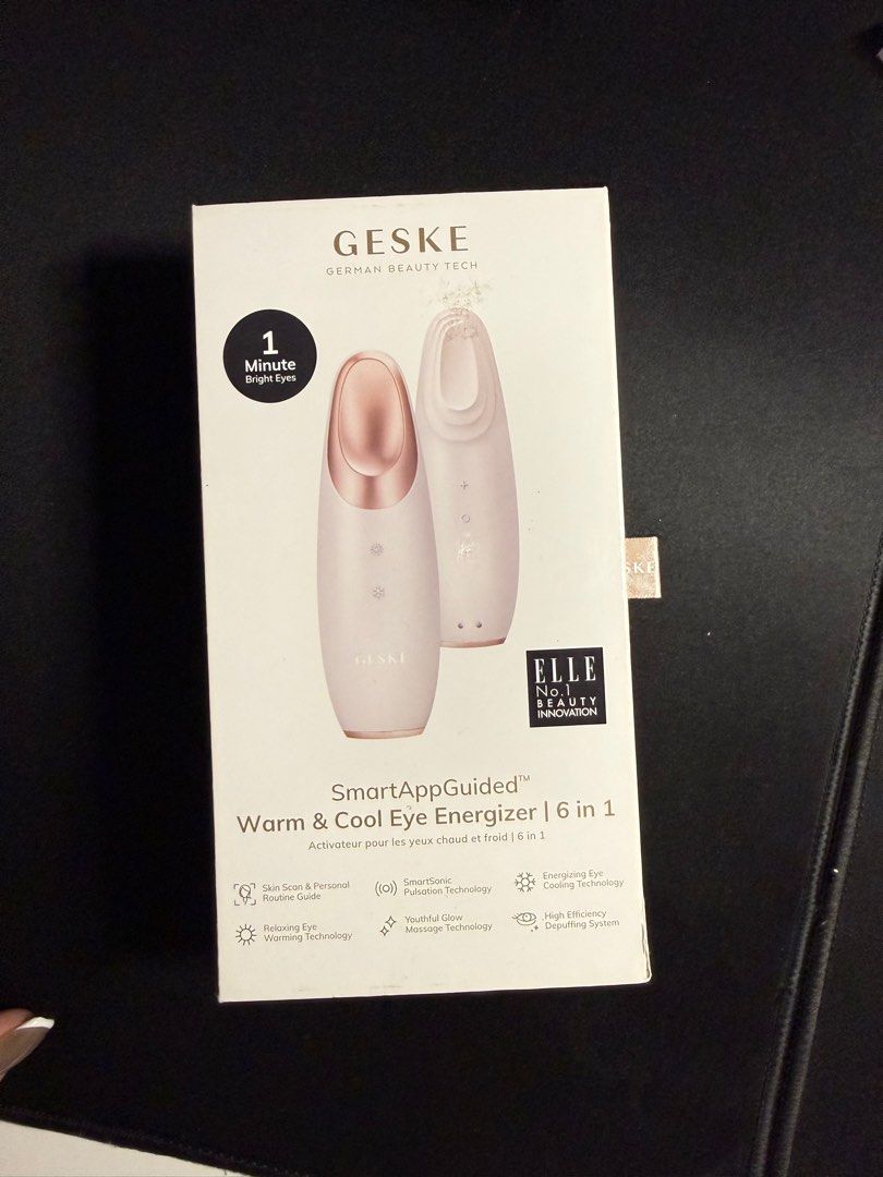 Geske Warm and Cool Eye Energizer (Category: Face Care) located in San Jose del Monte. Submitted by madamegazelle (Listing ID 1400553830, Image 1). Description: Purchased from Mitsukoshi I never remember to use it or incorporate it in my skincare routine lol Massage Eye cooling Eye warming .