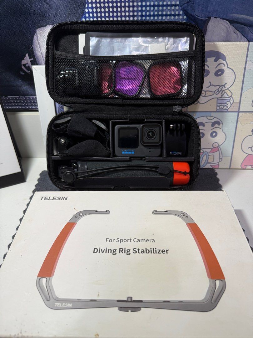 GoPro Hero 11 Black (Category: Video Cameras) located in Manila. Submitted by adfantilagan (Listing ID 1400536576, Image 1). Description: Inclusions: HERO11 Black Camera (2) Rechargeable Enduro Battery Curved Adhesive Mount Mounting Buckle Thumb Screw w/ free Telesin Diving Rig Stabilizer .