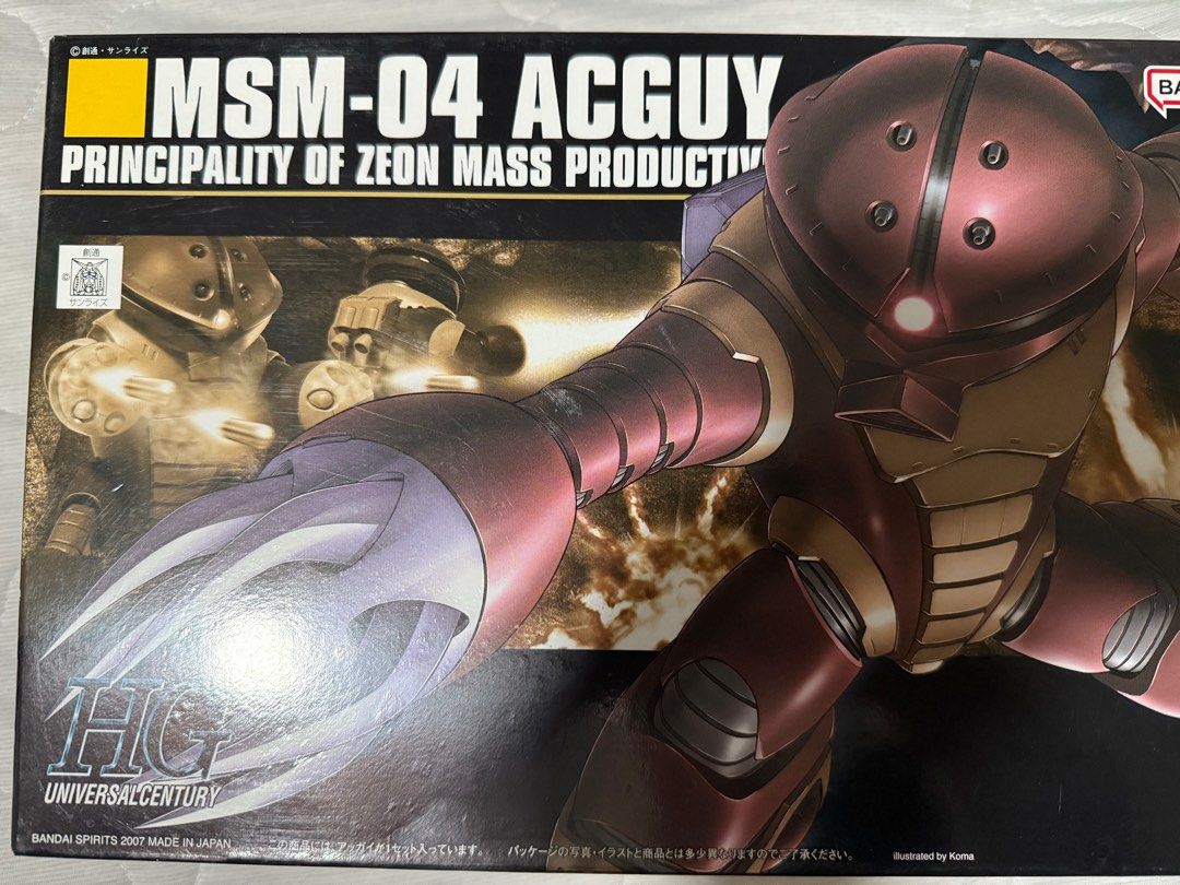 HG 1/144 MSM-04 ACGUY Model Kit, Hobbies & Toys, Toys & Games on Carousell