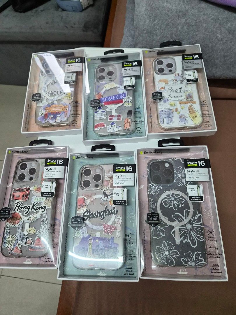 iPhone 16 Pro Max Switch Easy Phone Cases 6 (Category: Cases & Sleeves) located in Malabon City. Submitted by ilovepaoloadm (Listing ID 1400416328, Image 1). Description: get all for 999..