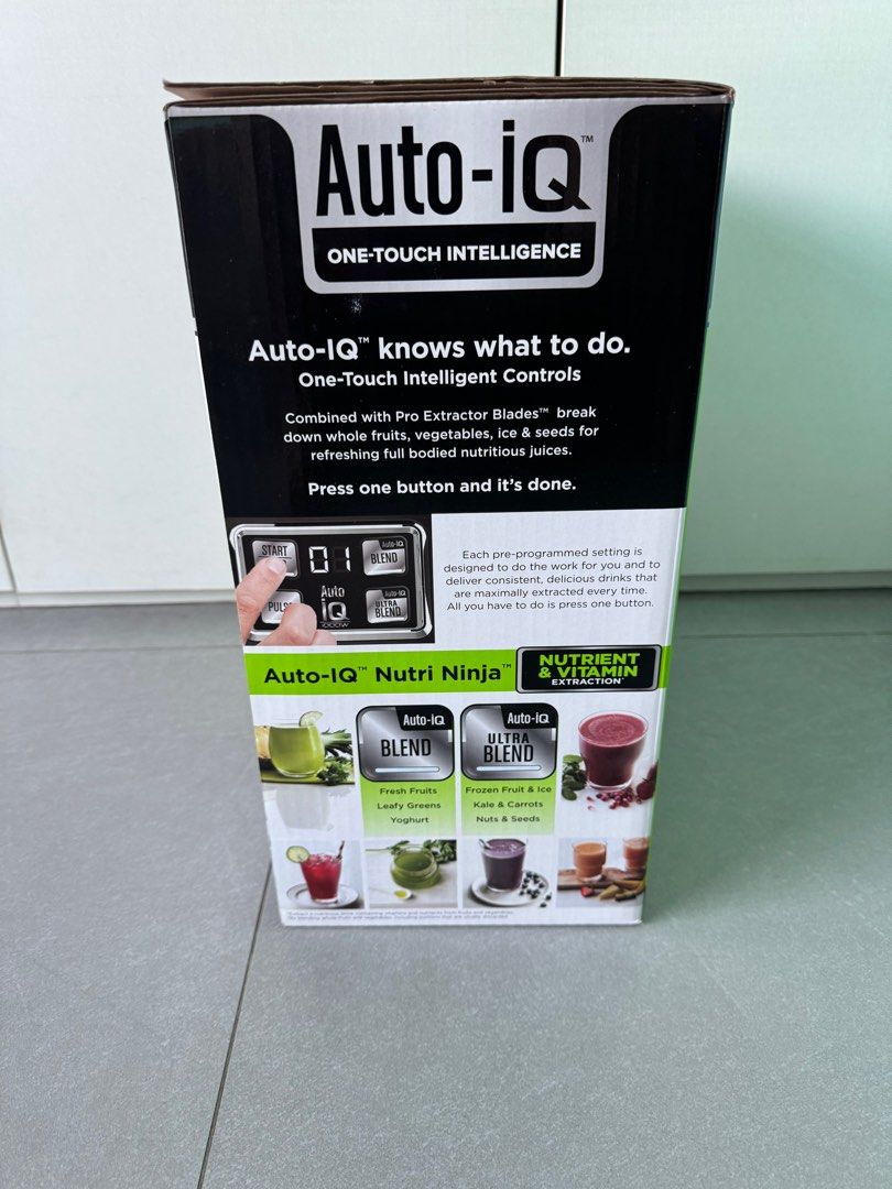 Nutri Ninja Auto IQ TV Home Appliances Kitchen Appliances Juicers