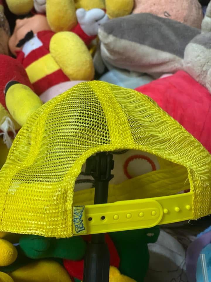 Pokemon Pikachu Cap (Category: Caps & Hats) located in Manila. Submitted by kuya_moto (Listing ID 1400516243, Image 2). Description: - Official Pikachu cap - Features Pikachu's face and ears - Smiling expression - Mesh back for breathability - Adjustable strap for a perfect fit - Licensed Pokemon product - Dated 2015.