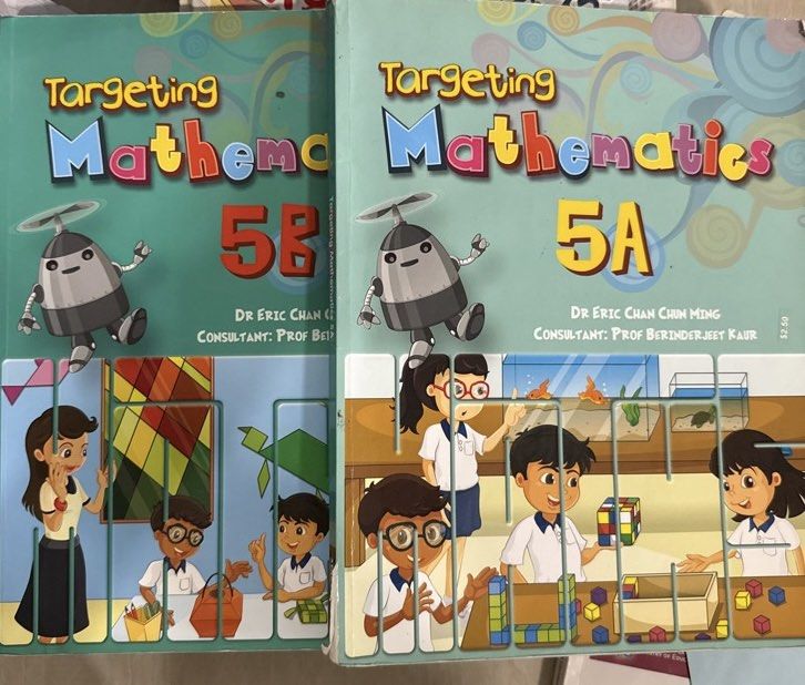 Pri 5 Targeting Mathematics 5A&5B, Hobbies & Toys, Books & Magazines ...