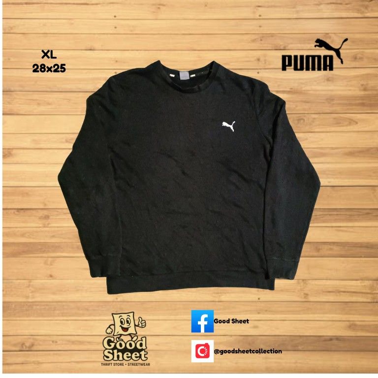 PUMA BLACK PULLOVER LONGSLEEVES (Category: Coats, Jackets and Outerwear) located in Lucban. Submitted by goodsheetcollection (Listing ID 1400545330, Image 1). Description: good condition details indicated in photo visit shop for more items like this pm for more info.
