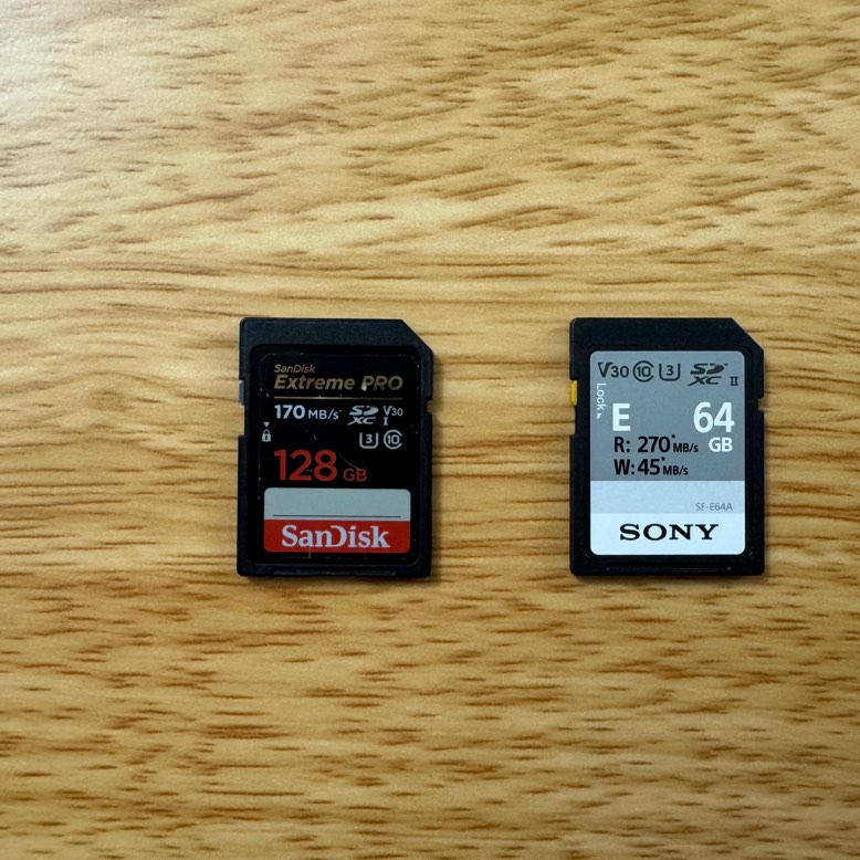 SanDisk Extreme PRO 128GB & Sony 64GB SD Cards, Mobile Phones & Gadgets ...