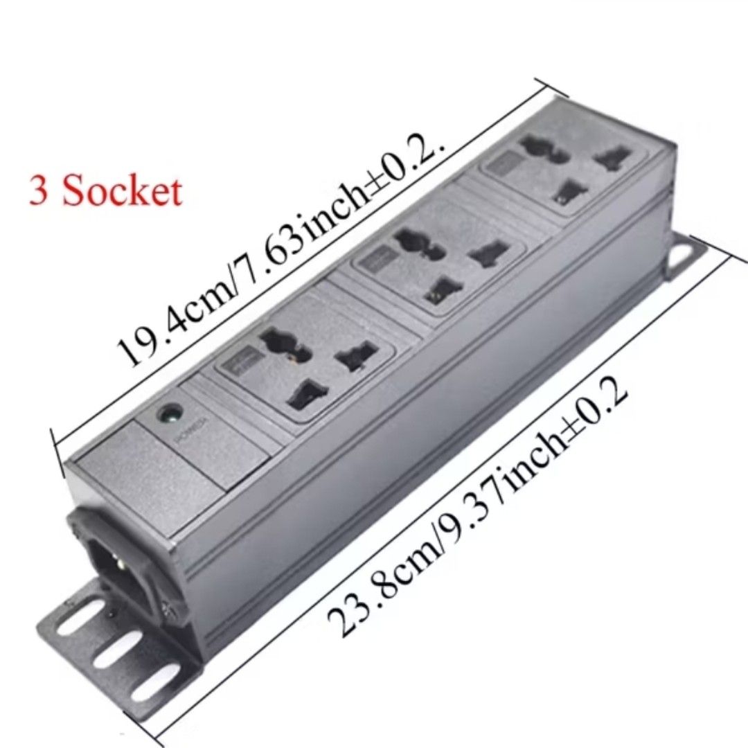 Server Rack PDU Power Strip distribution unit 2-12 ways universal extension socket LED power strip (Category: Cables & Adaptors) located in San Mateo. Submitted by reyshel08 (Listing ID 1400582045, Image 2). Description: .