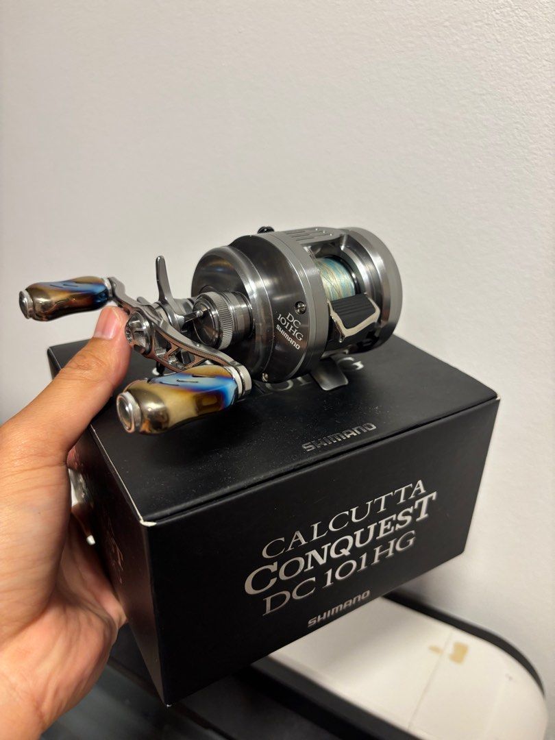 Shimano Calcutta Conquest DC 101 HG, Sports Equipment, Fishing on