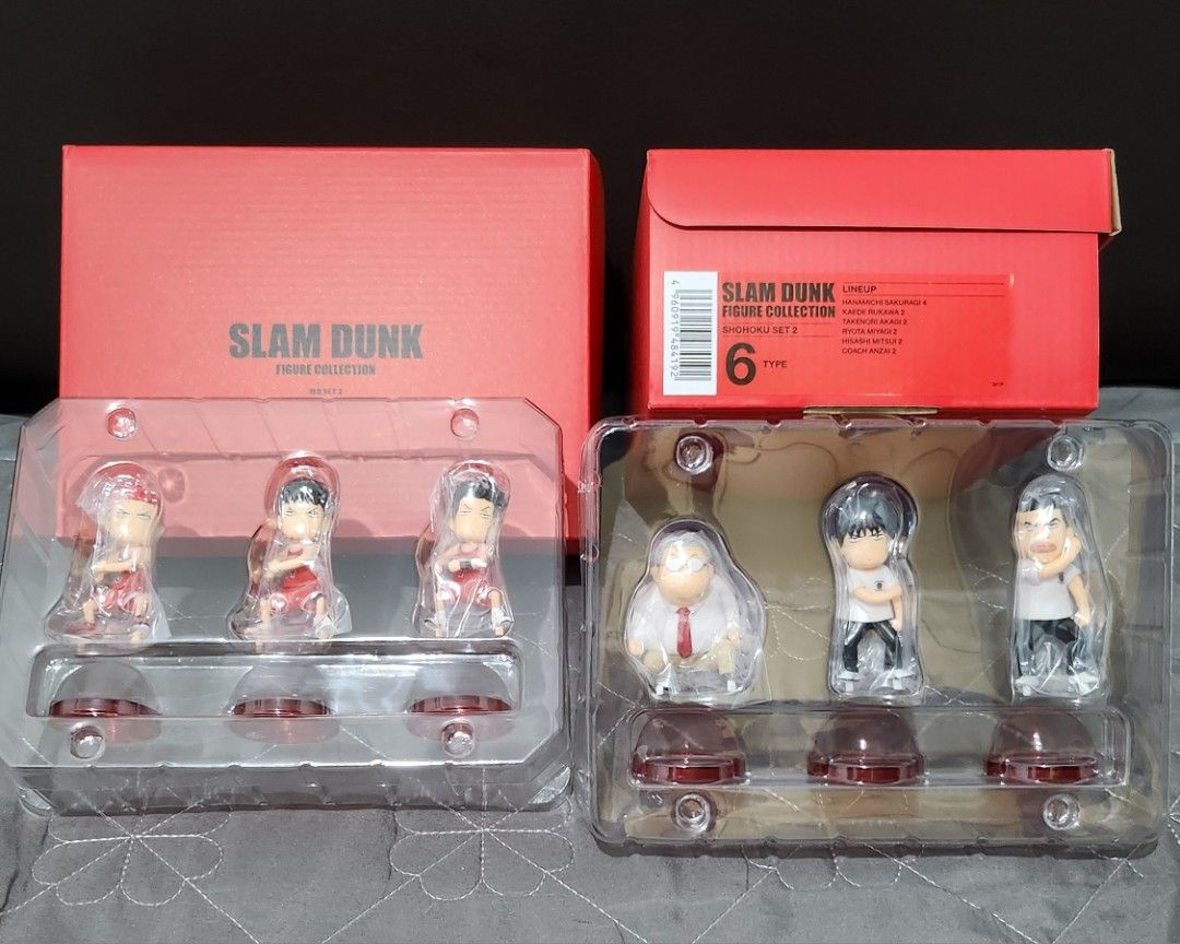 Slam Dunk Figure Collection set 2 2025年10月最新湘北隊氣勢公仔男兒