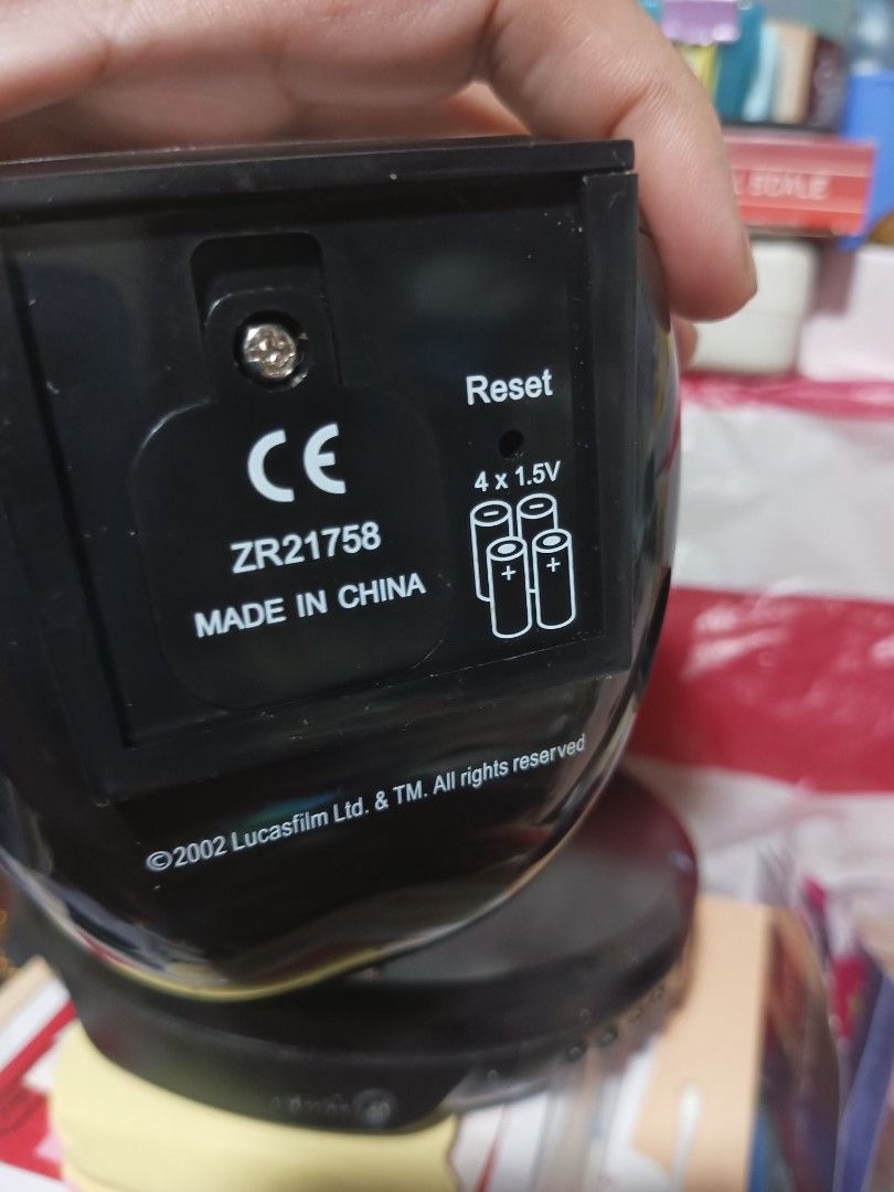 Star Wars Vintage 2002 Animated Talking Alarm Clock (Category: Clocks) located in Manila. Submitted by laydeemoonrcl (Listing ID 1400401150, Image 2). Description: July Month End Sale From 699 399 Only Brandnew with Box Tested working Sound Working.