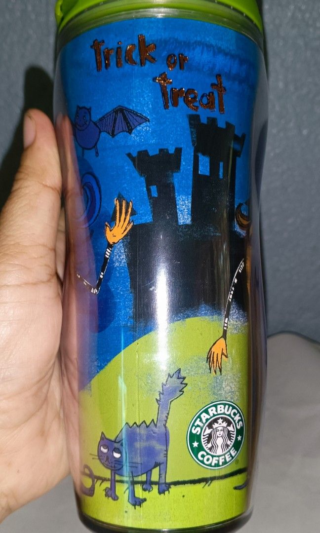 Starbucks Halloween Tumblers (Category: Water Bottles & Tumblers) located in Pulilan. Submitted by smartshopper516 (Listing ID 1400405072, Image 2). Description: Starbucks seasonal Halloween tumblers. Brand new. 1200 for the two.