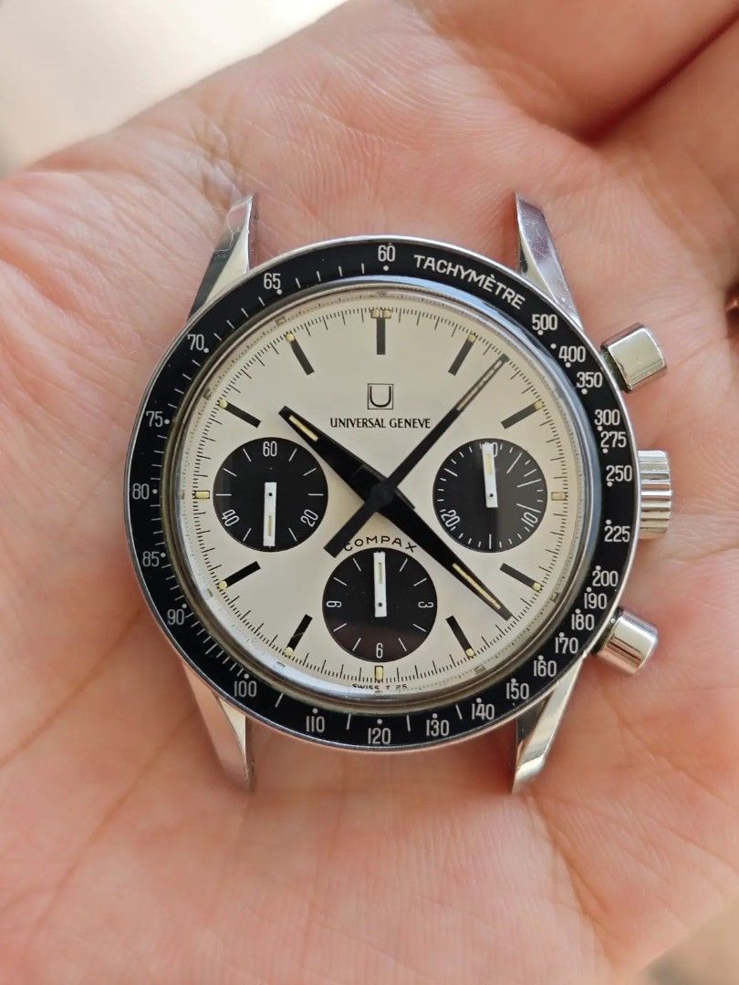 Universal Geneve Compax Nina Rindt 885103, Luxury, Watches on