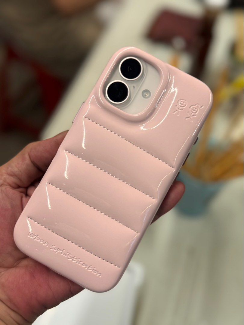 Urban Sophistication The Puffer Case Strawberry Frozen Yogurt