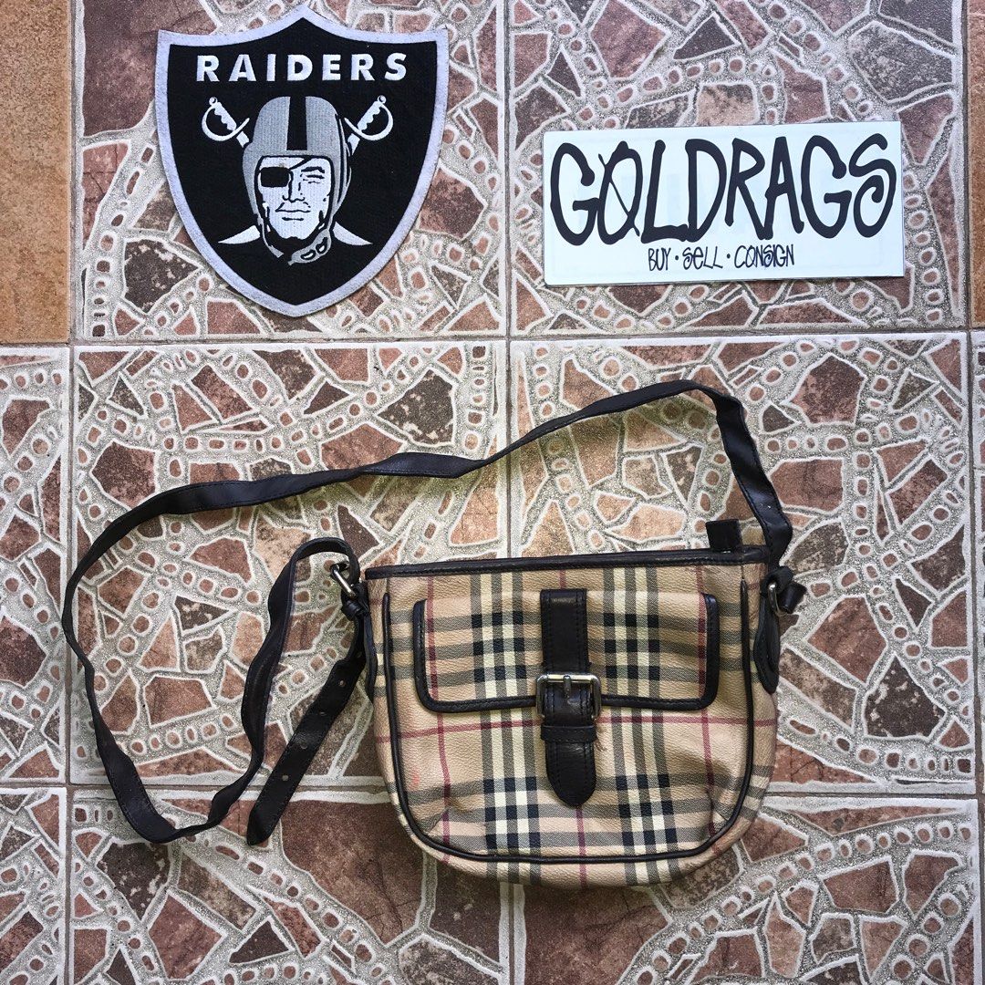 Vintage Burberry Nova Check Sling Bag (Category: Luxury Bags & Wallets) located in Iriga City. Submitted by goldrags. (Listing ID 1400583459, Image 1). Description: Freeship.