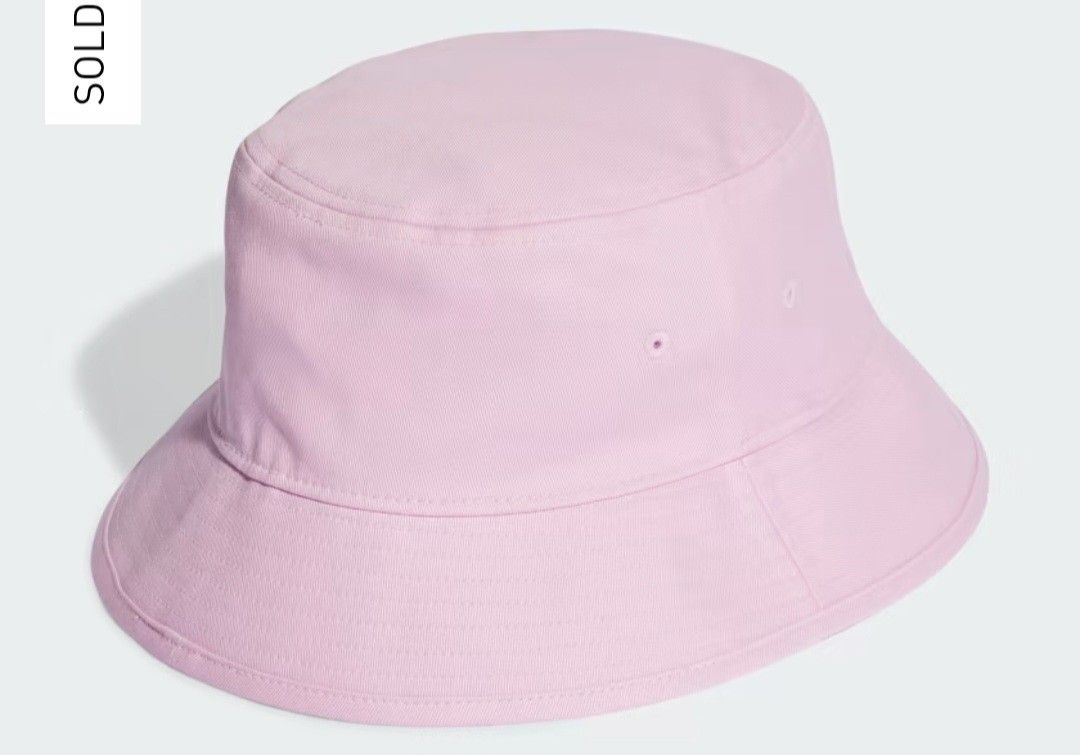 Adidas Trefoil Bucket Hat Pink (Category: Hats & Beanies) located in Marikina City. Submitted by mgfc926 (Listing ID 1400657996, Image 3). Description: There's a reason the bucket hat trend hasn't faded since the '80s. Because it's just plain good. This adidas one keeps it simple with a solid, comfortable build and a contrast adidas Trefoil logo..