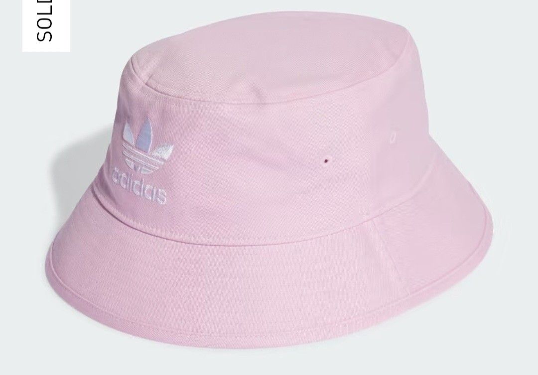 Adidas Trefoil Bucket Hat Pink (Category: Hats & Beanies) located in Marikina City. Submitted by mgfc926 (Listing ID 1400657996, Image 2). Description: There's a reason the bucket hat trend hasn't faded since the '80s. Because it's just plain good. This adidas one keeps it simple with a solid, comfortable build and a contrast adidas Trefoil logo..