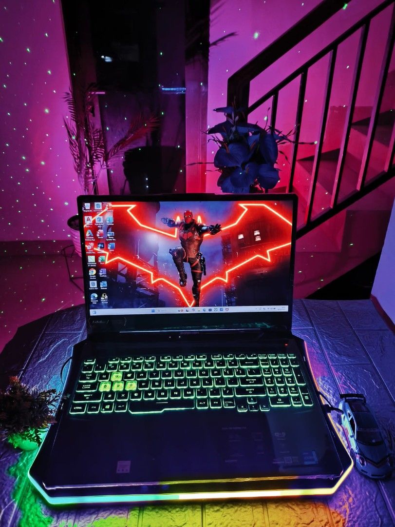 ASUS TUF DASH F15 FX506HEB NVIDIA RTX 3050Ti FULSET BOX MULUS Like New