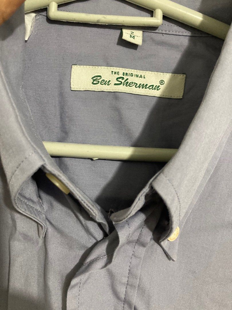 Ben sherman long sleeves shirt (Category: Formal Shirts) located in Makati City. Submitted by Soul_Vendor_ph (Listing ID 1400665936, Image 3). Description: excellent no issue large .