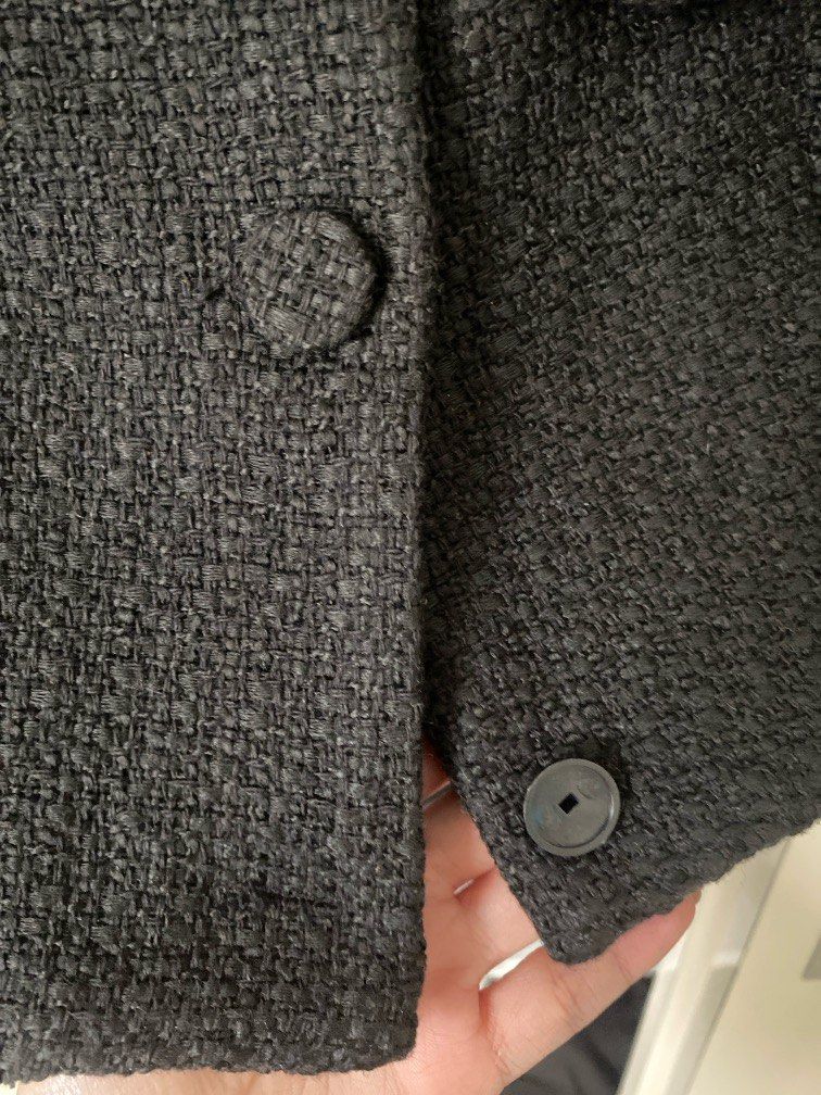 BKK cropped blazer (Category: Coats, Jackets and Outerwear) located in Paranaque City. Submitted by krishamel (Listing ID 1400599825, Image 3). Description: From bkk Fits xs-small Issue sa button (see pics).