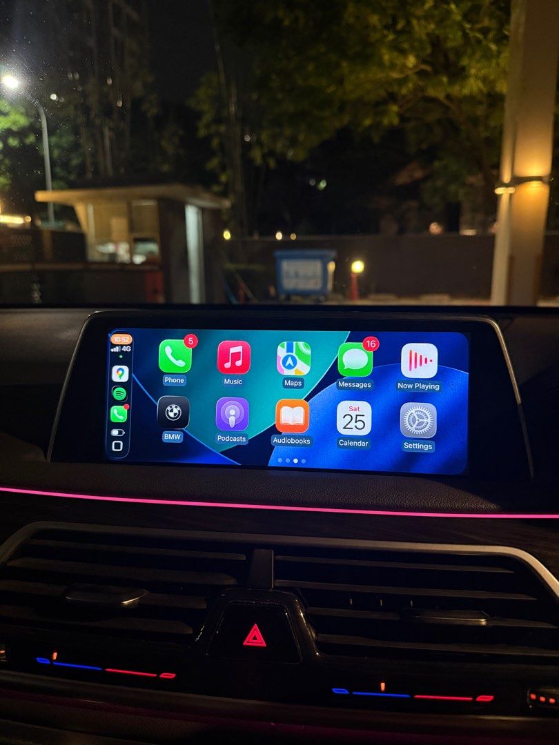 BMW G12 Apple CarPlay + DRL option programming, Car Accessories ...