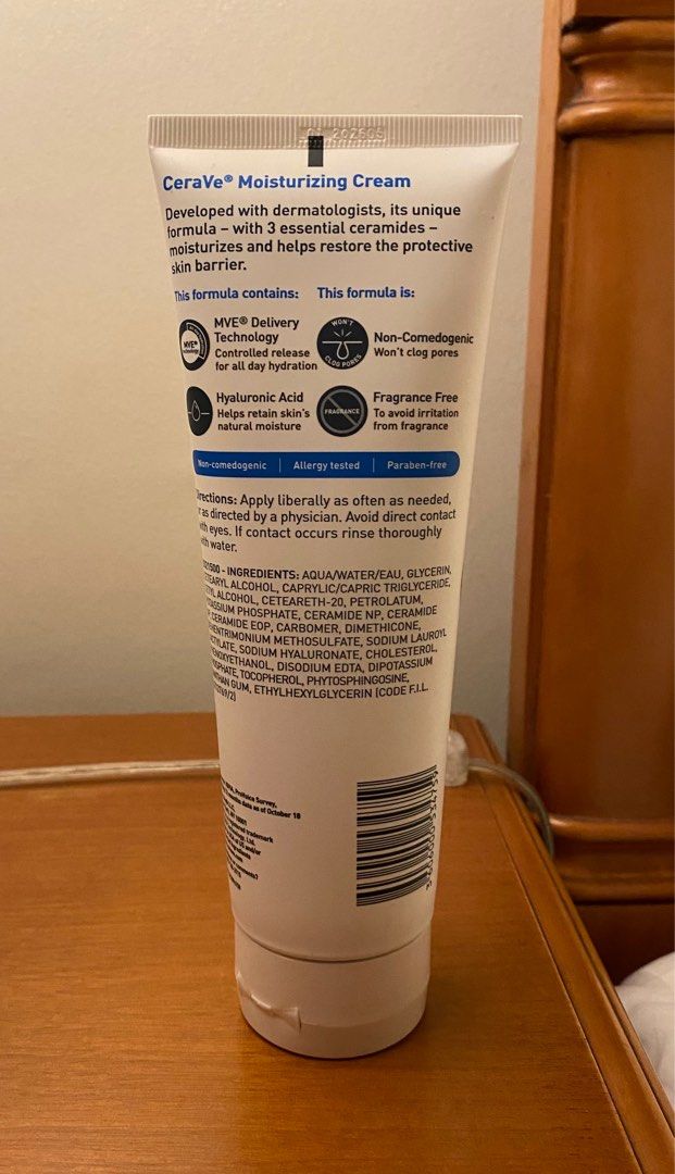 Cerave Moisturizing Cream (Category: Face Care) located in Quezon City. Submitted by ima_delr (Listing ID 1400673334, Image 2). Description: Brand new and sealed. Have multiple stocks if needed, available for pre-order too. Net Volume: 236ml Watsons has only 177 selling for Php950.00. Suited for all skin types, including sensitive skin #moisturizer #skincare #skin #care #sotd #regime #routine #ootd #serum #treat #treatment #pimple #acne #sun #sun