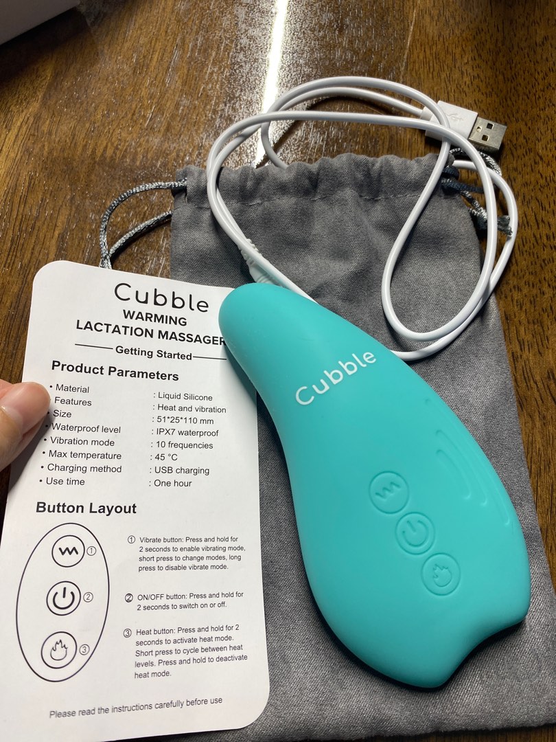 Cubble Warming Lactation Massager, Babies & Kids, Nursing & Feeding ...