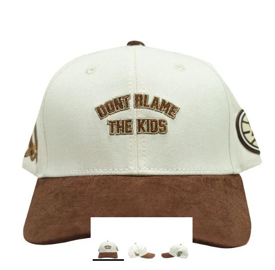 DBTK Elementary Snapback (Category: Caps & Hats) located in Legazpi City. Submitted by thelookbookph (Listing ID 1400747779, Image 1). Description: DBTK Elementary Snapback Cream Brown Suede .