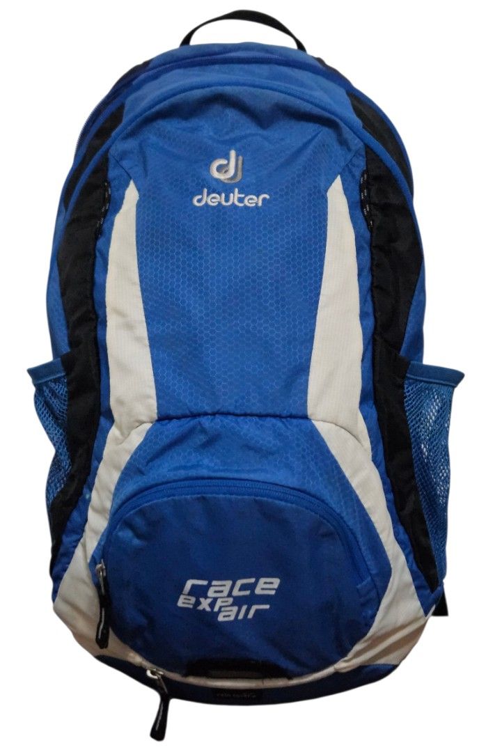 Deuter Race Exp Air backpack (Category: Backpacks) located in Las Pinas. Submitted by 05.11minimalist (Listing ID 1400637855, Image 1). Description: Deuter Race Exp Air backpack. Made in Vietnam. Expandable. Raincover and helmet net included. Very clean interior. No runs, rips or holes. In very good condition. Please do not make any OFFER if you have no intentions of buying. Do not BUY if in doubt. Actual pics of items posted/listed. No Reservati