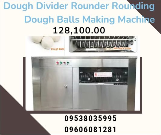 Dough Divider Rounder Rounding Dough Balls Making Machine, Everything ...