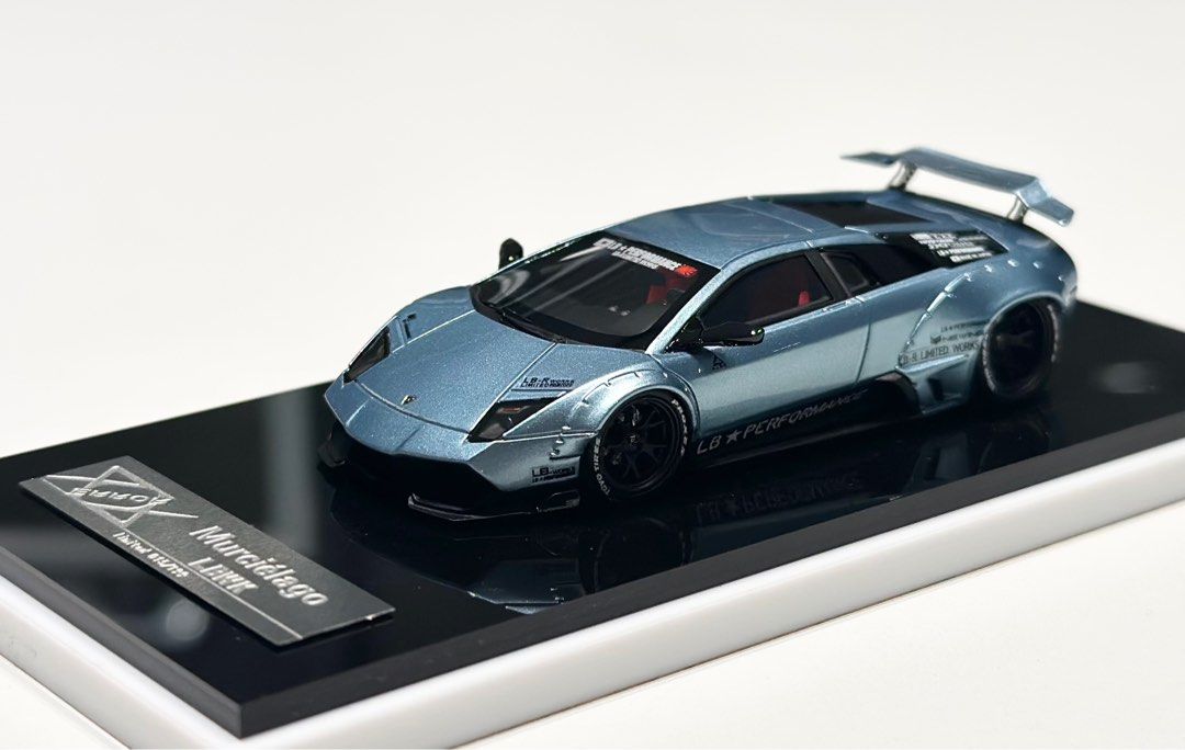 Error 404 1/64 Liberty Walk LB-Works Murcielago in Ice Blue - Free