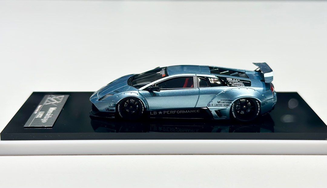 Error 404 1/64 Liberty Walk LB-Works Murcielago in Ice Blue - Free