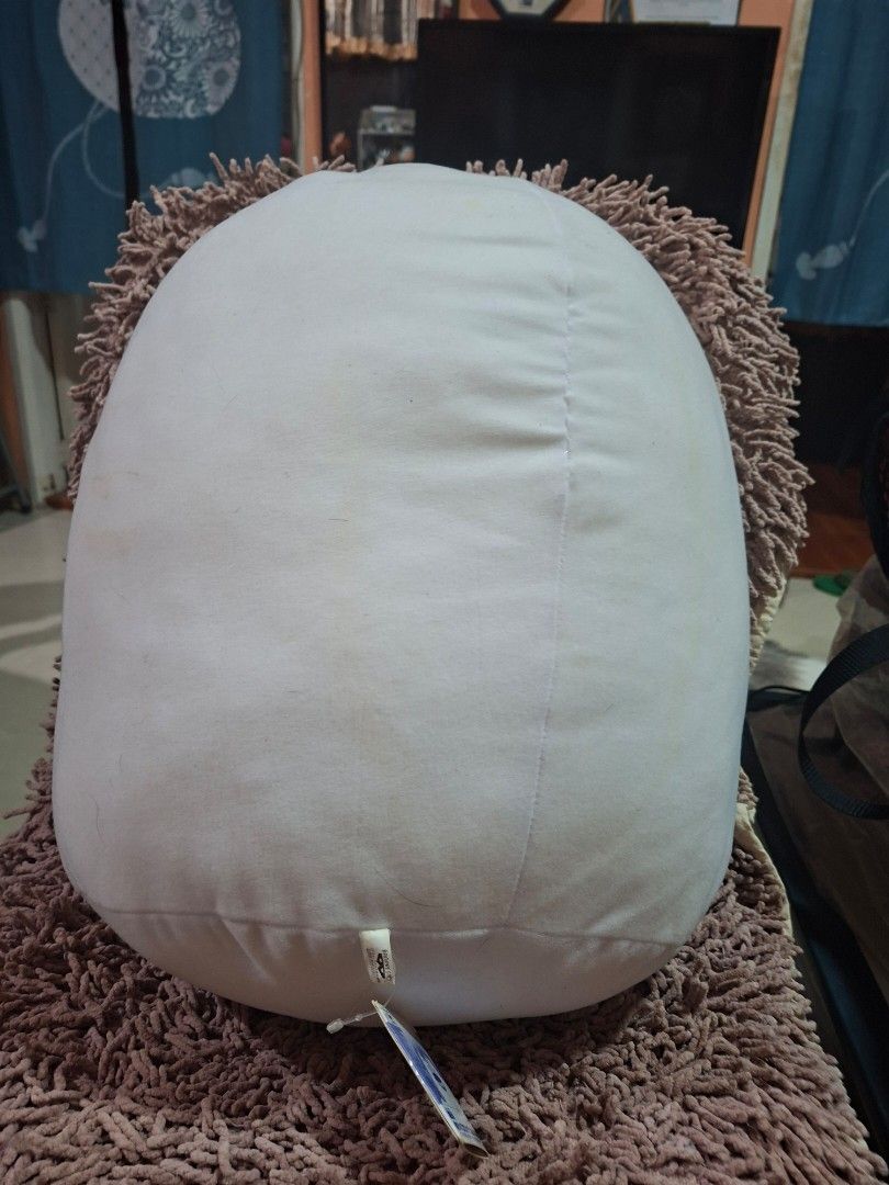Gintama Duck Plush Pillow (Category: Plushies & Soft Toys) located in Bulacan. Submitted by ourdailyfinds (Listing ID 1400717238, Image 2). Description: Adorable Gintama duck plush pillow. Features a white body with yellow beak and feet. Includes attached tag. Measures approximately 40cm across. Perfect for fans of the anime or anyone looking for a cute and cuddly pillow..