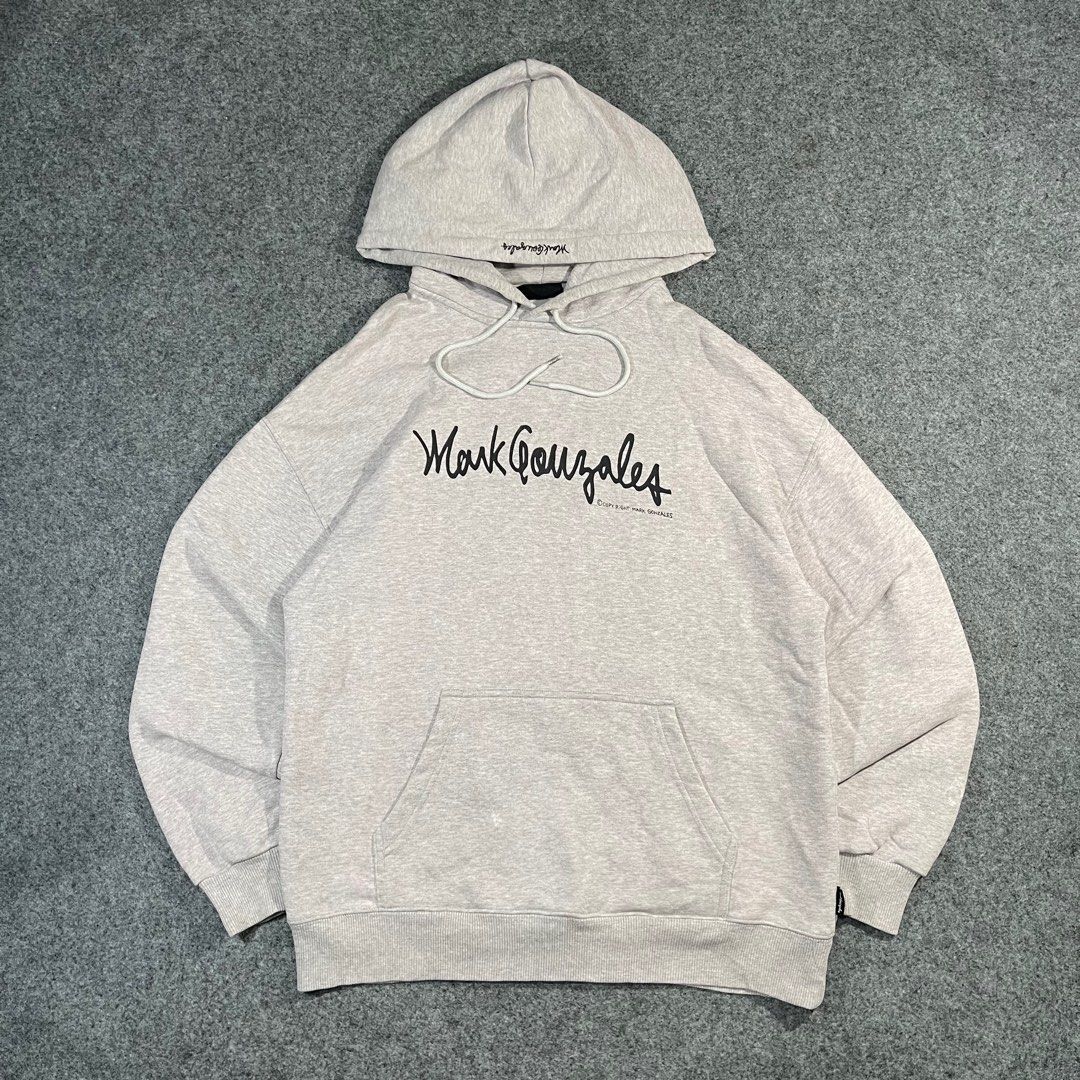 Hoodie Mark Gonzales second, Fesyen Pria, Pakaian Baju Luaran di