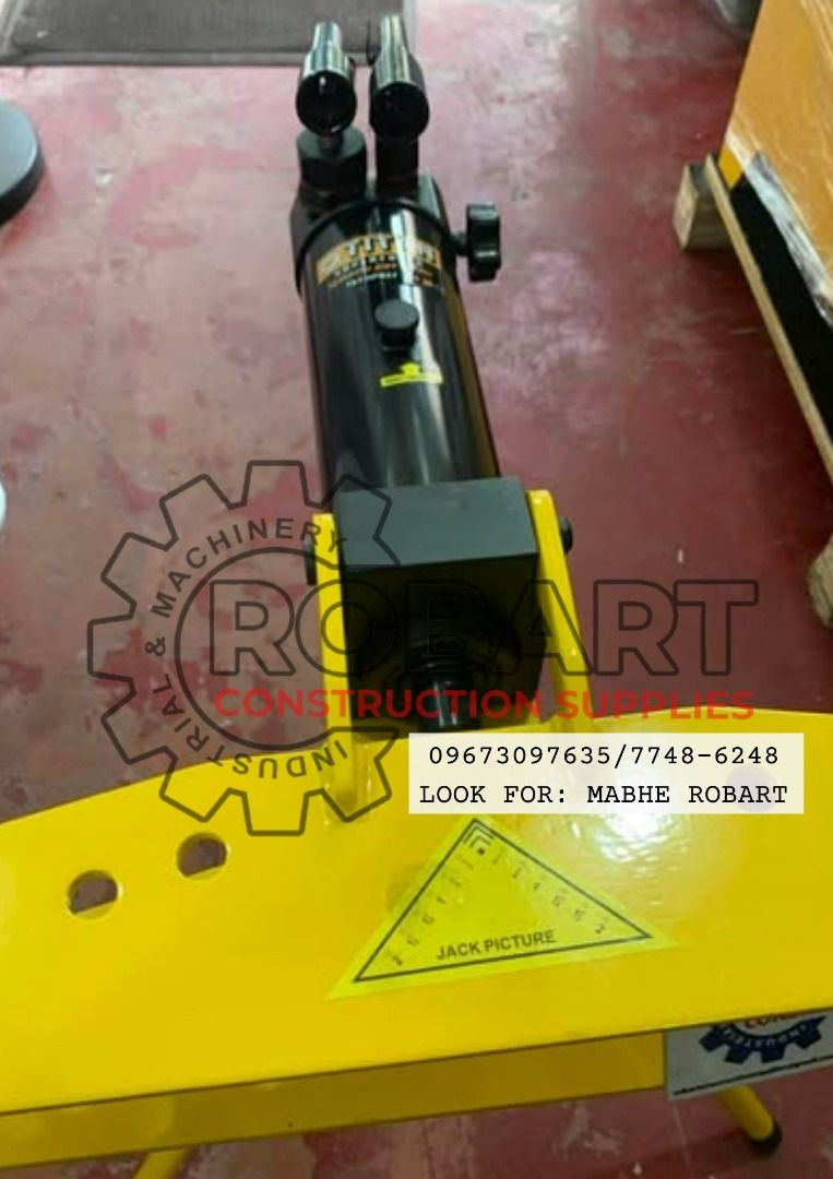hydraulic pipe bender (Category: Construction Tools & Equipment) located in Caloocan City. Submitted by robartmari68459 (Listing ID 1400645770, Image 2). Description: hydraulic pipe bender model no. TST-HP84J capacity: 1/2-4 (23tons) 𝚁𝙾𝙱𝙰𝚁𝚃 𝙲𝙾𝙽𝚂𝚃𝚁𝚄𝙲𝚃𝙸𝙾𝙽 𝚂𝚄𝙿𝙿𝙻𝙸𝙴𝚂 𝙾𝚏𝚏𝚒𝚌𝚎 𝙰𝚍𝚍𝚛𝚎𝚜𝚜: 𝟷𝟺𝟶𝟻 𝚈𝚞𝚜𝚎𝚌𝚘 𝚂𝚝. 𝚂𝚝𝚊 𝙲𝚛𝚞𝚣 𝙼𝚊𝚗𝚒𝚕𝚊 𝚂𝙴𝙽𝙳 𝚄𝚂 𝙼𝙴𝚂𝚂𝙰𝙶𝙴 𝙵𝙾𝚁 𝙸𝙽𝚀𝚄𝙸𝚁𝙸𝙴𝚂 𝙶𝚕𝚋𝚎 - (𝟶𝟿𝟼𝟽