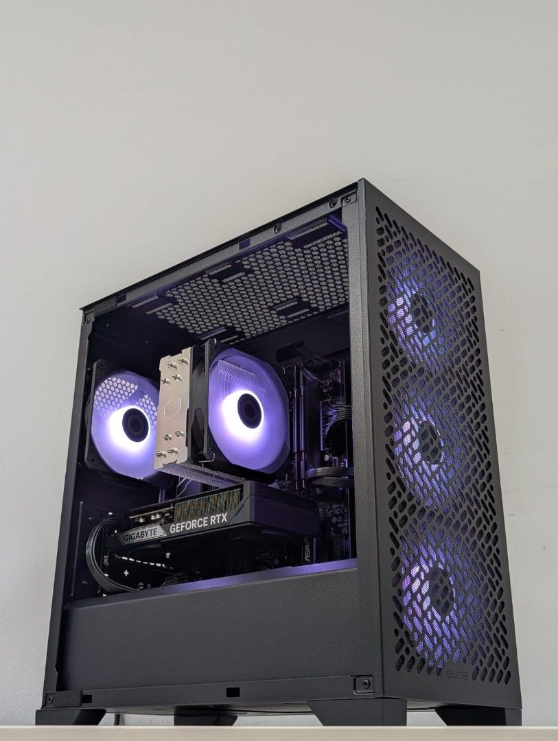 INTEL CORE ULTRA 225F + RTX 5060 TI 16G CUSTOM GAMING PC - max out ...