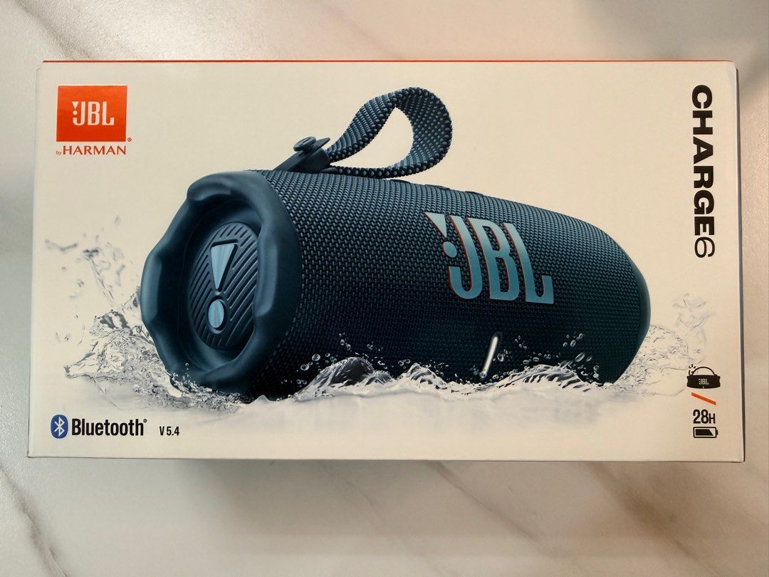 JBL Charge Bluetooth Speaker Navy Blue, Audio, Soundbars